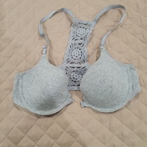 Victoria Secret 34C razorback gray bra